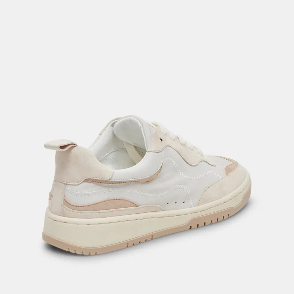 Adella Sneakers White Dune Leather