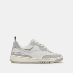 Adella Sneakers White Grey Leather