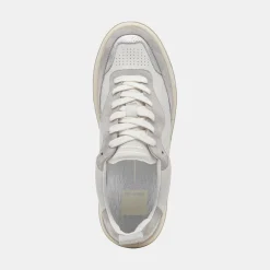 Adella Sneakers White Grey Leather