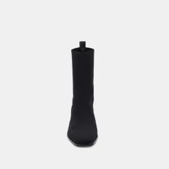 Alaya Booties Black Knit