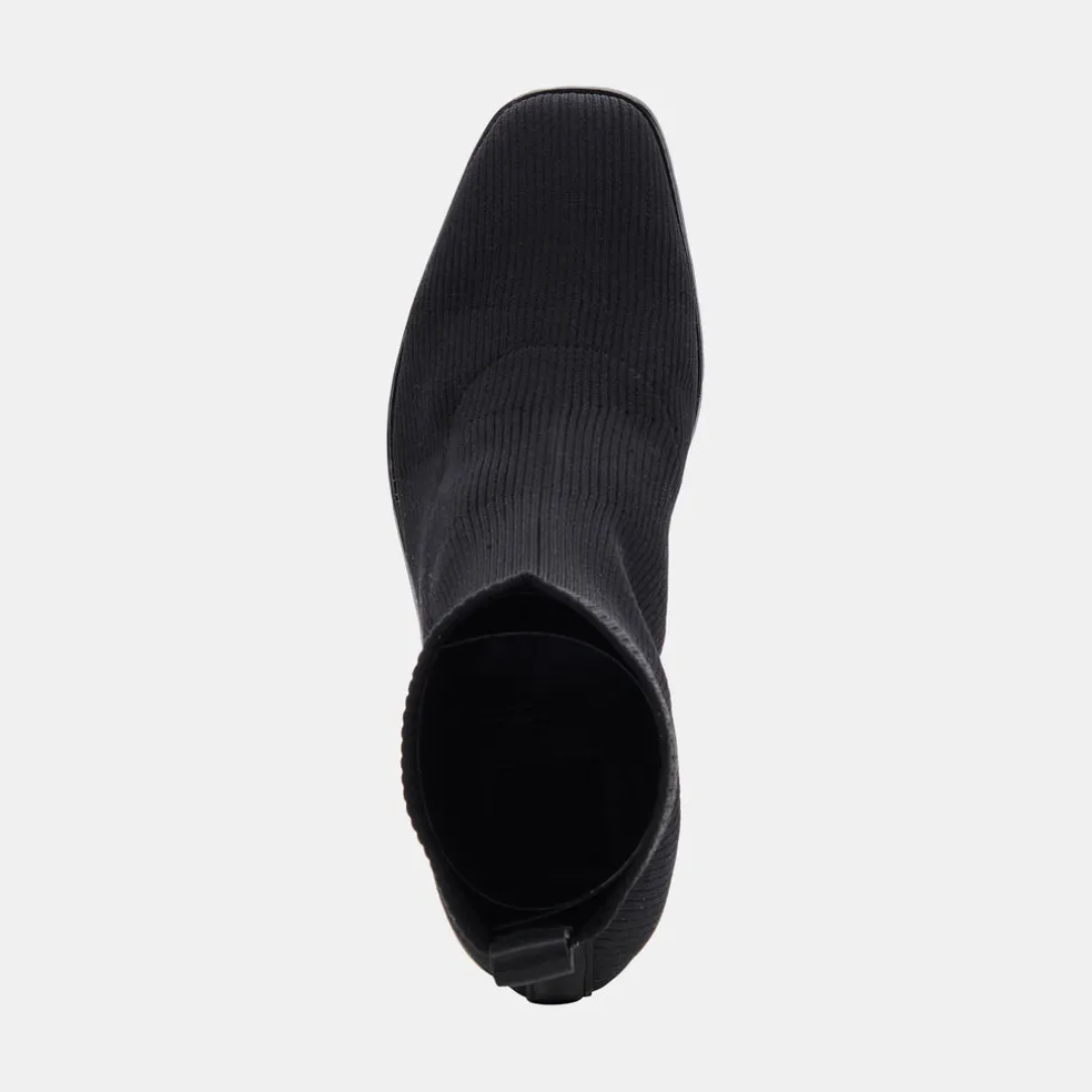 Alaya Booties Black Knit