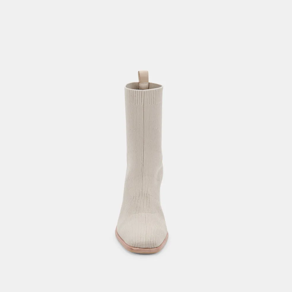 Alaya Booties Sand Knit