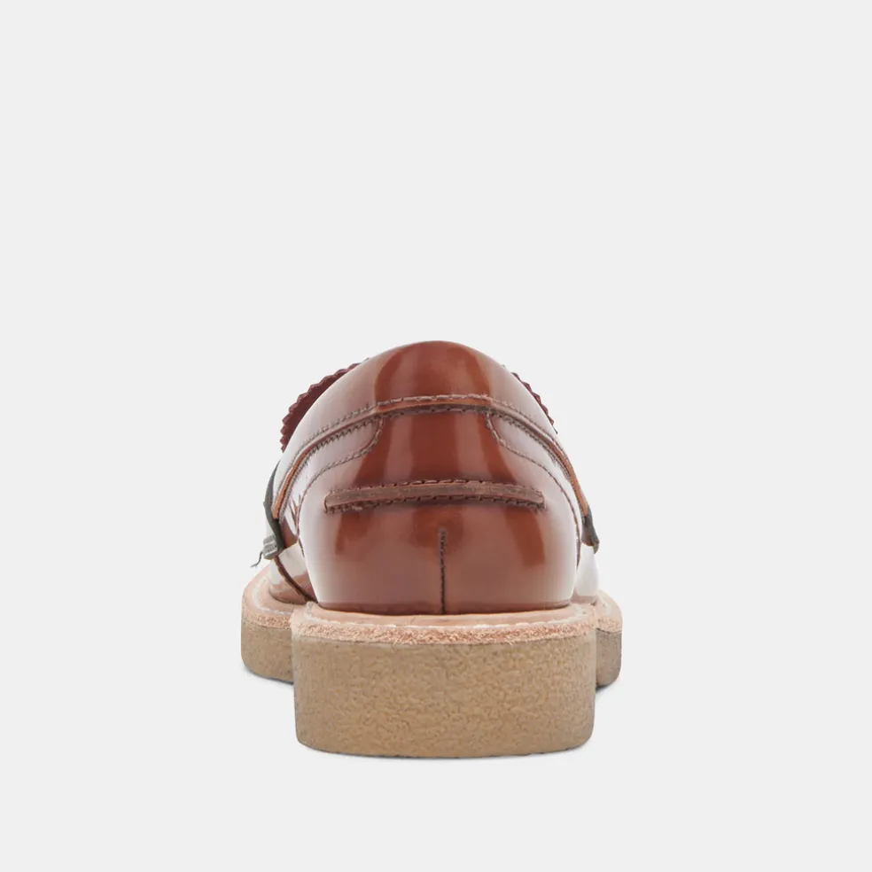 Arabel Loafers Burgundy Multi Patent Leather
