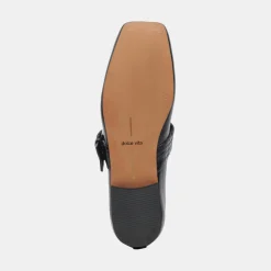 Arora Ballet Flats Midnight Crinkle Patent