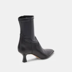 Arya Boots Black Leather