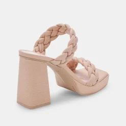 Ashby Wide Heels Cream Stella