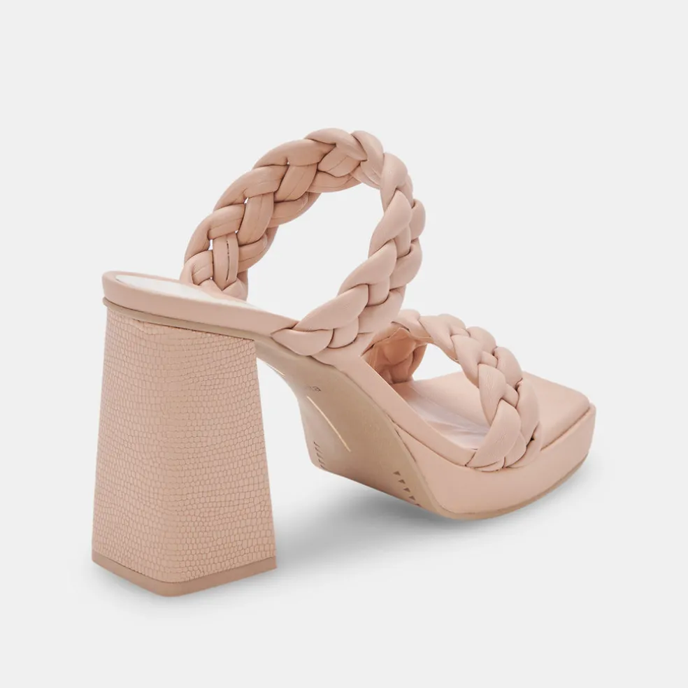 Ashby Wide Heels Cream Stella
