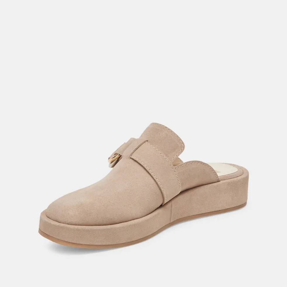 Astor Flats Dune Suede