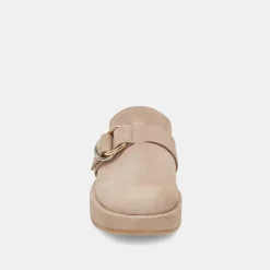 Astor Flats Dune Suede