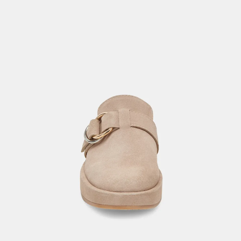 Astor Flats Dune Suede