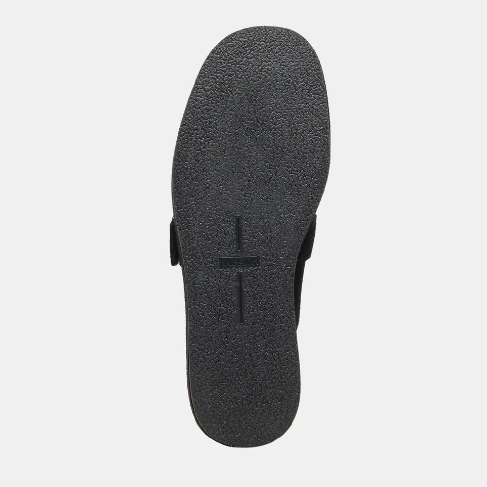 Astor Flats Onyx Suede