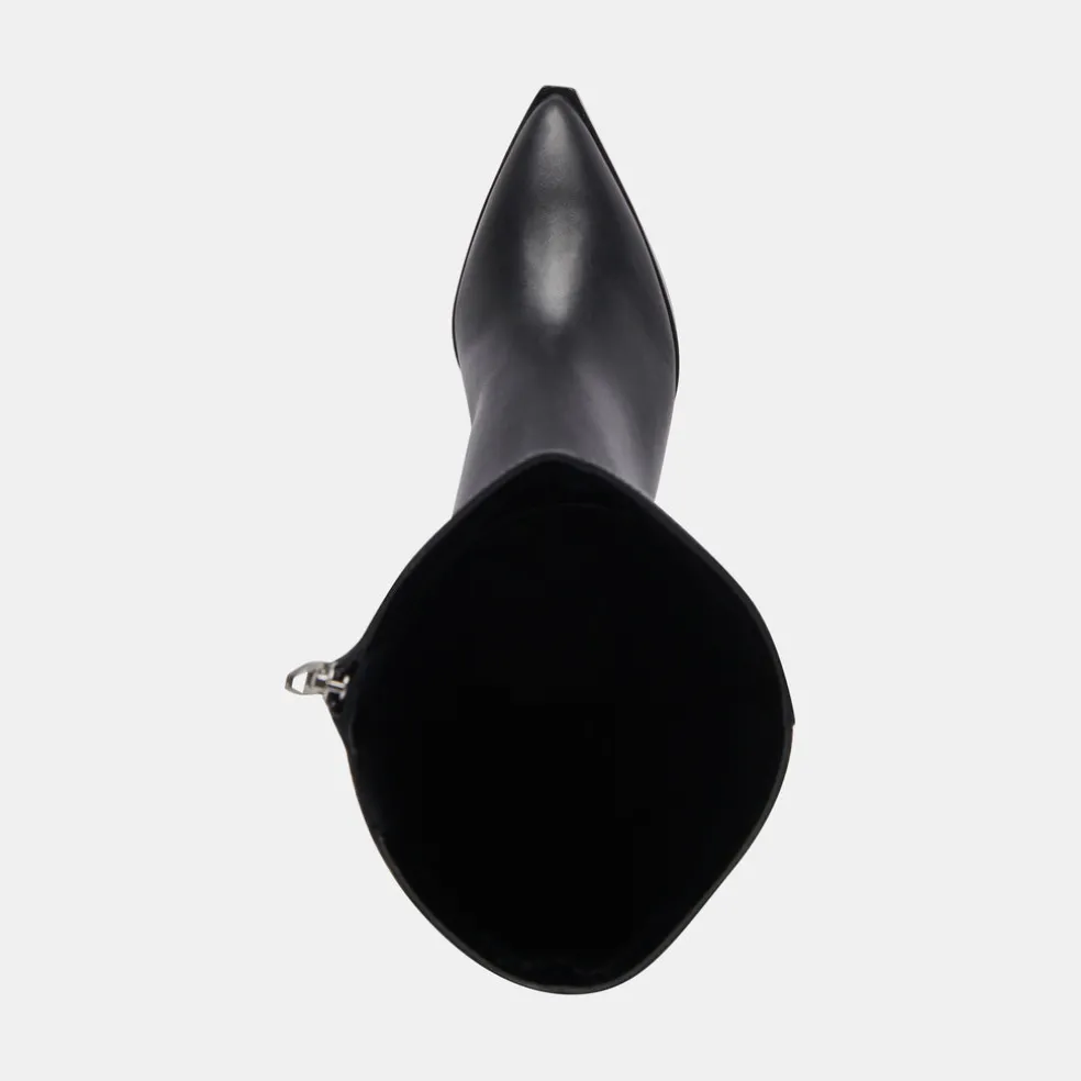 Auggie Boots Black Leather