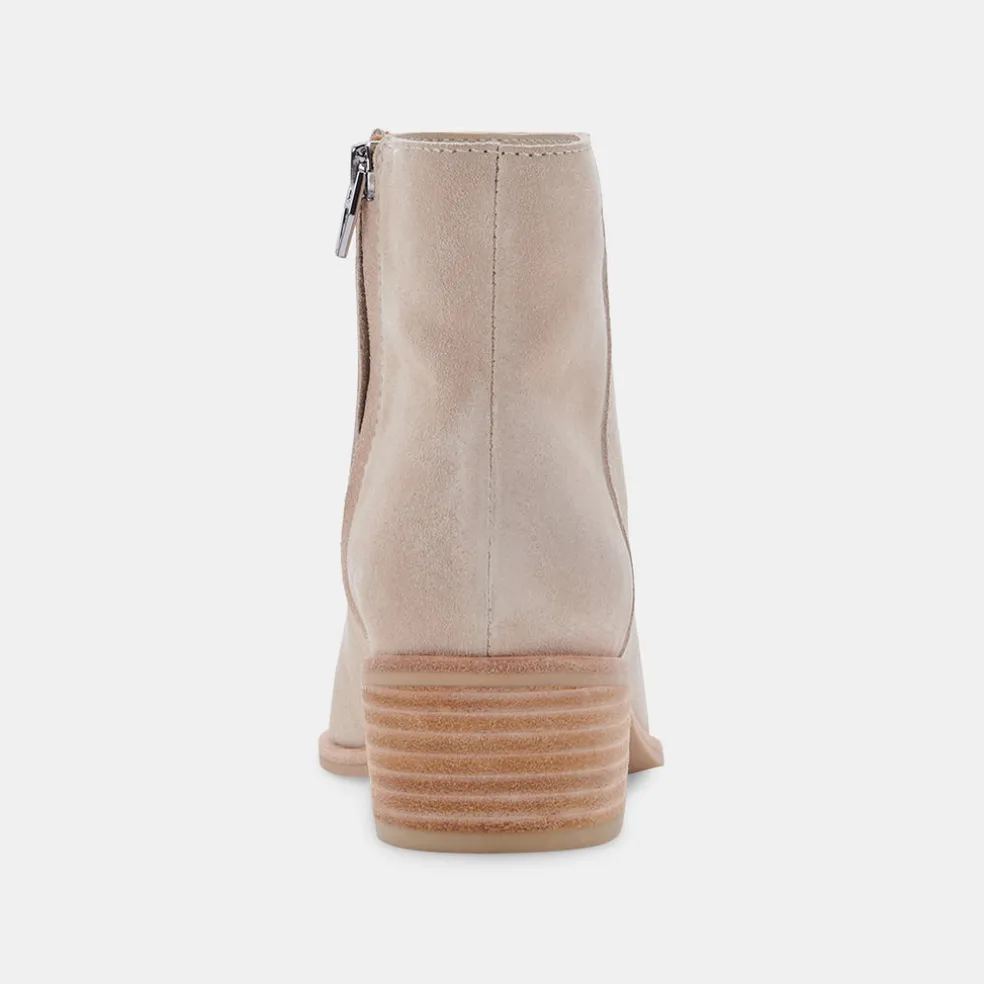 Avalon Booties Dune Suede