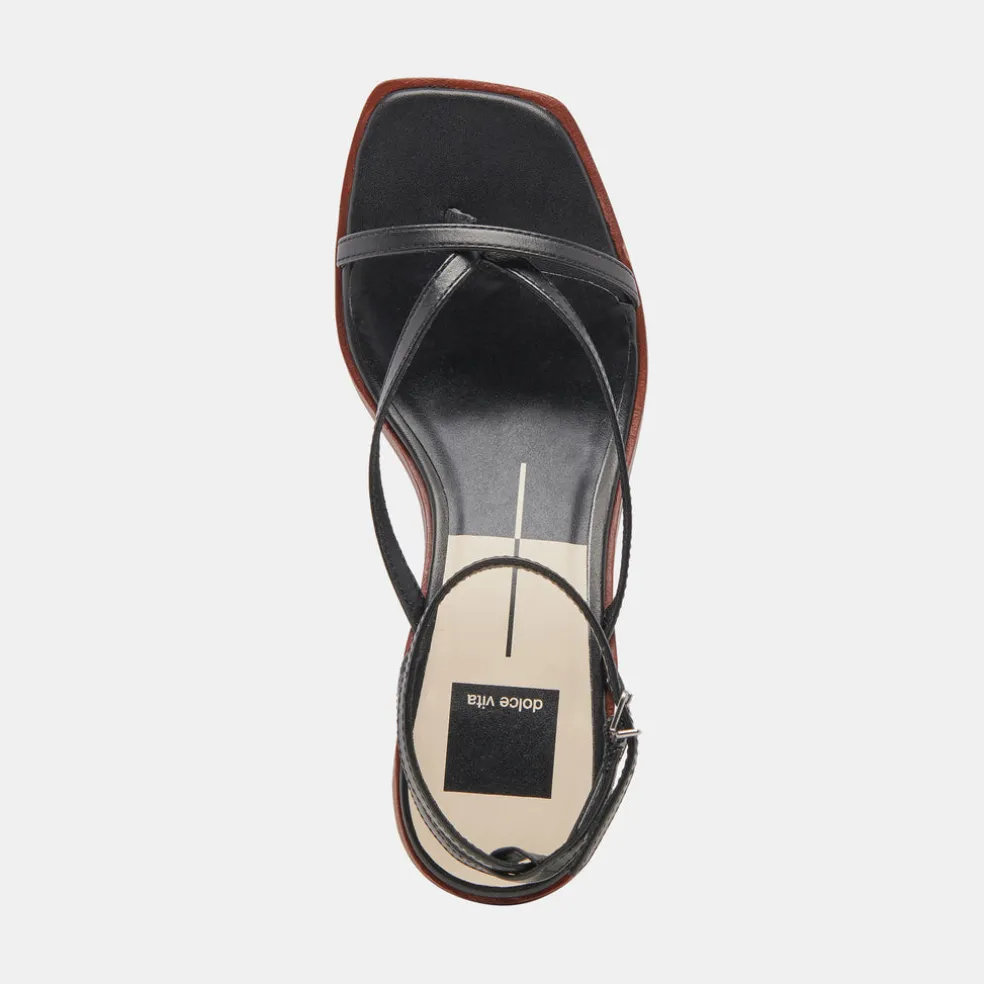 Banita Sandals Black Leather