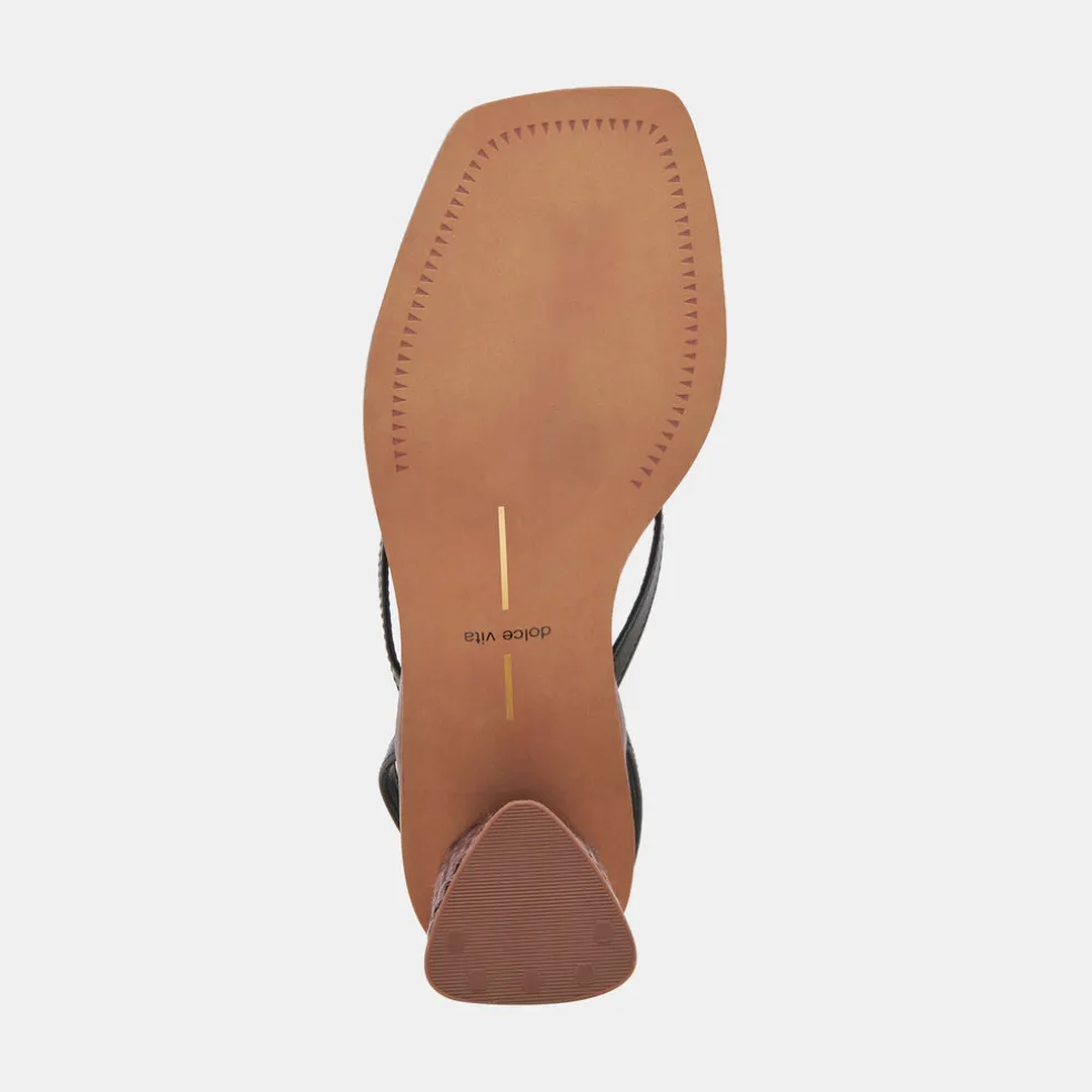 Banita Sandals Black Leather