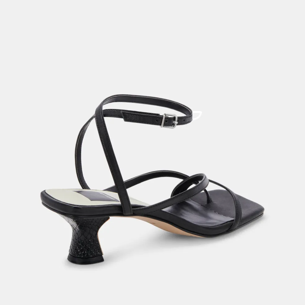 Baylor Heels Black Leather