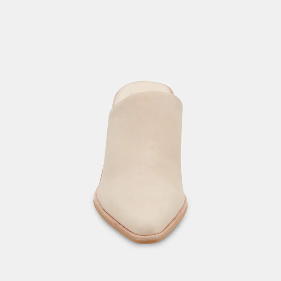 Beema Mules Sand Nubuck