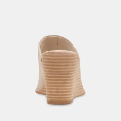 Beema Mules Sand Nubuck