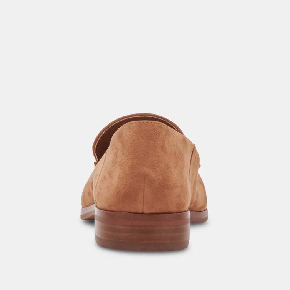 Beny Flats Brown Suede