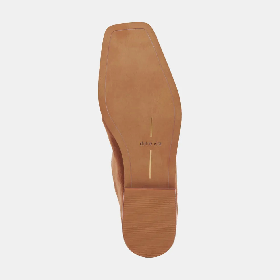 Beny Flats Brown Suede