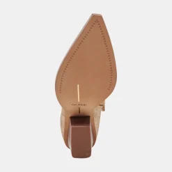 Bounty Boots Rose Gold Distressed Leather
