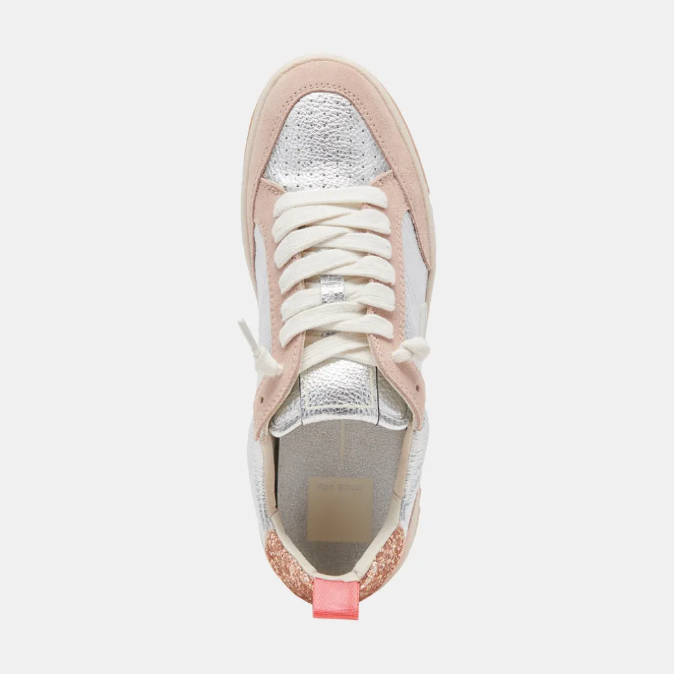 Calil Sneakers Blush Multi Metallic Leather