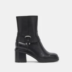 Camros Boots Black Leather
