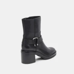Camros Boots Black Leather