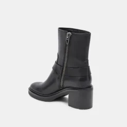 Camros Boots Black Leather