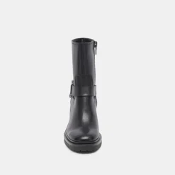 Camros Boots Black Leather