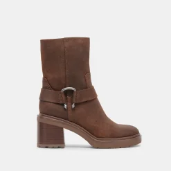 Camros Boots Cocoa Suede