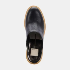 Carry Heels Black Leather