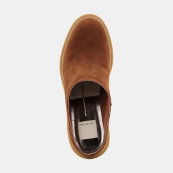Carry Heels Camel Suede