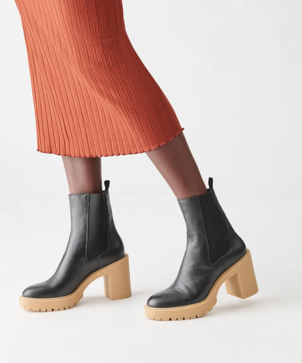 Coen H2O Boots Black Leather