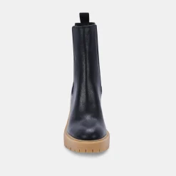 Coen H2O Boots Black Leather