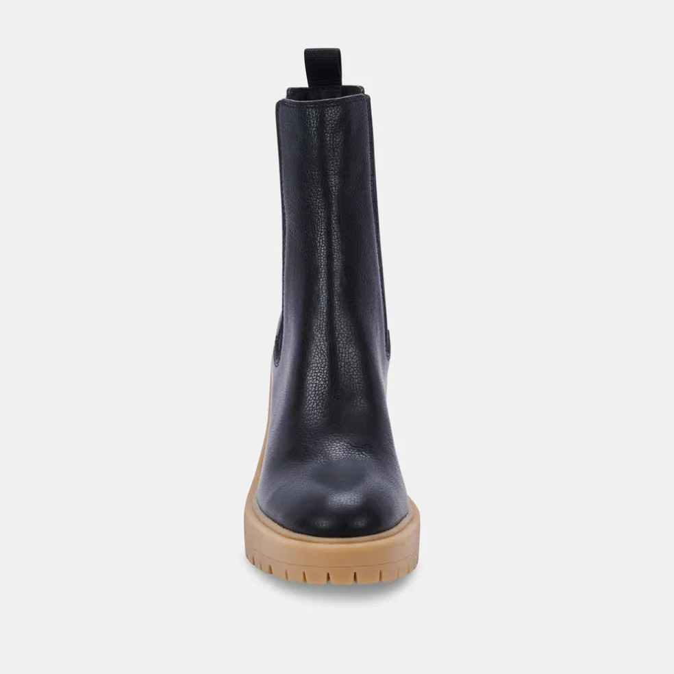 Coen H2O Boots Black Leather