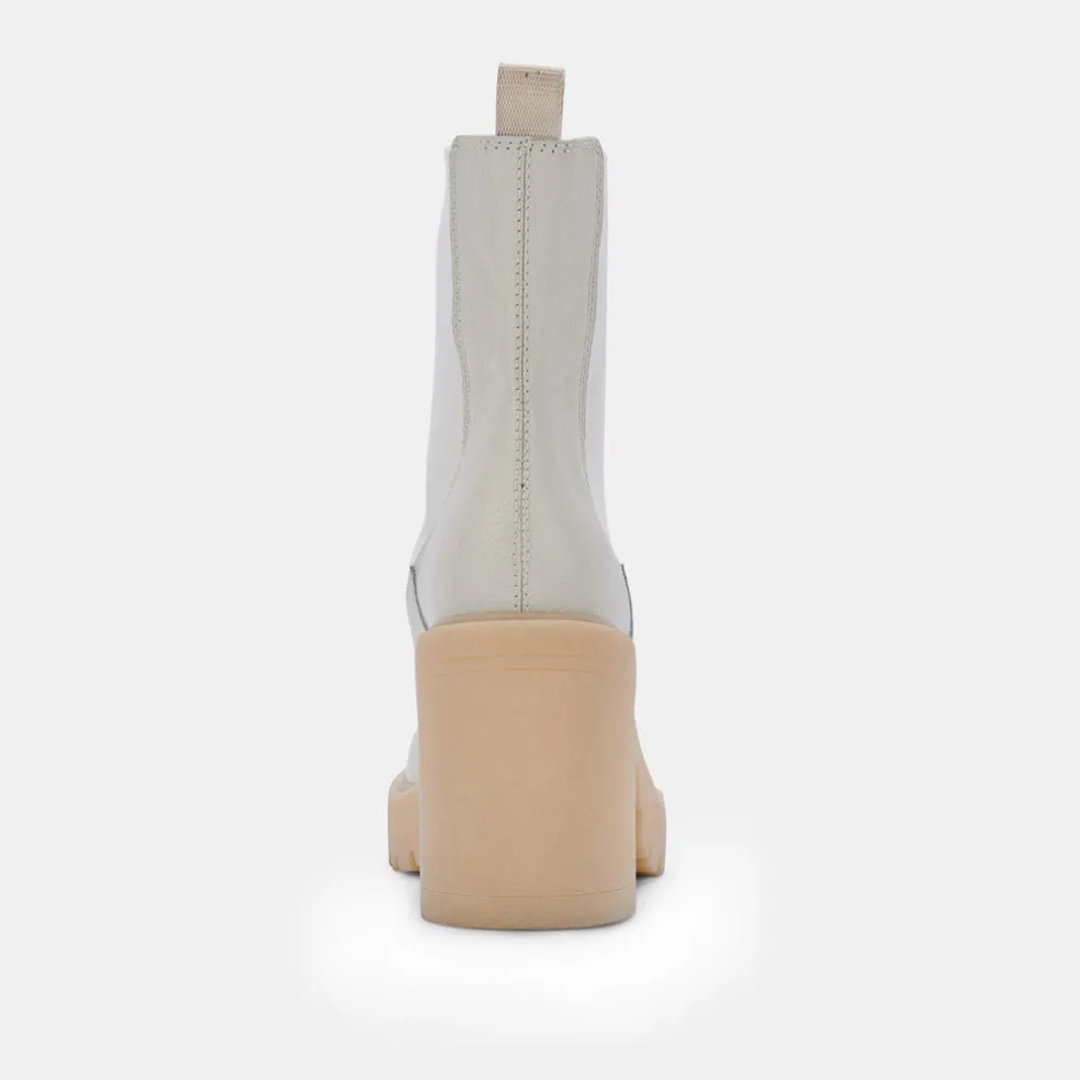 Coen H2O Boots Ivory Leather