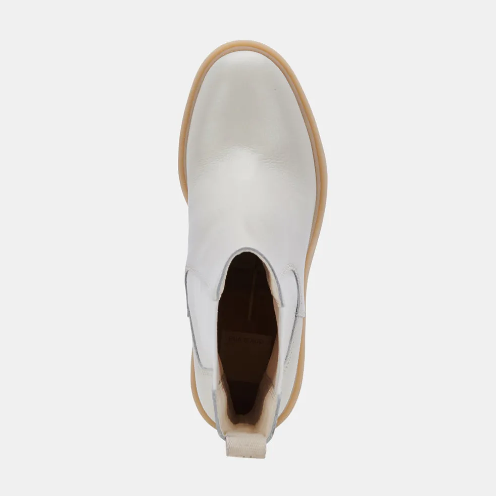 Coen H2O Boots Ivory Leather