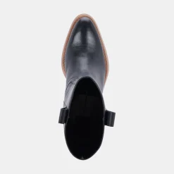 Colete Boots Black Leather