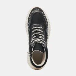 Daley Sneakers Black Multi Suede