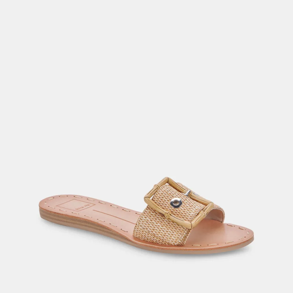 Dasa Sandals Warm Natural Raffia