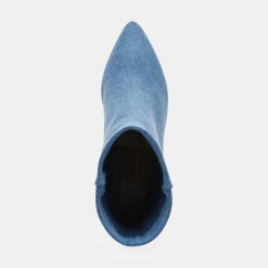 Dee Booties Blue Denim