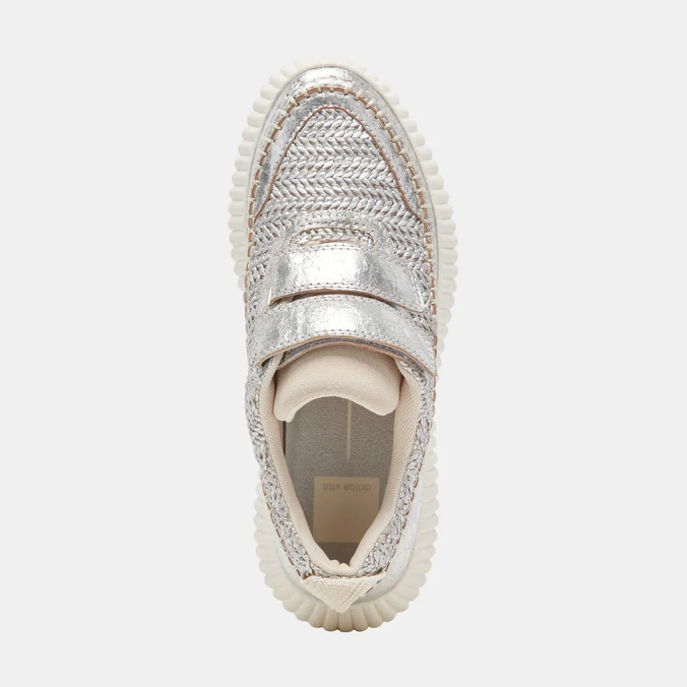 Demo Sneakers Silver Knit
