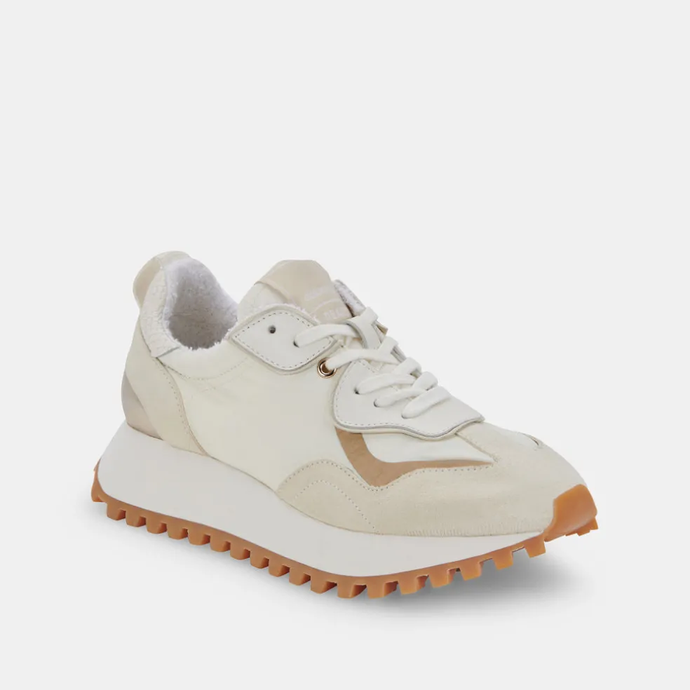 Dolce Vita X Greats Reubin Sneakers White Nylon