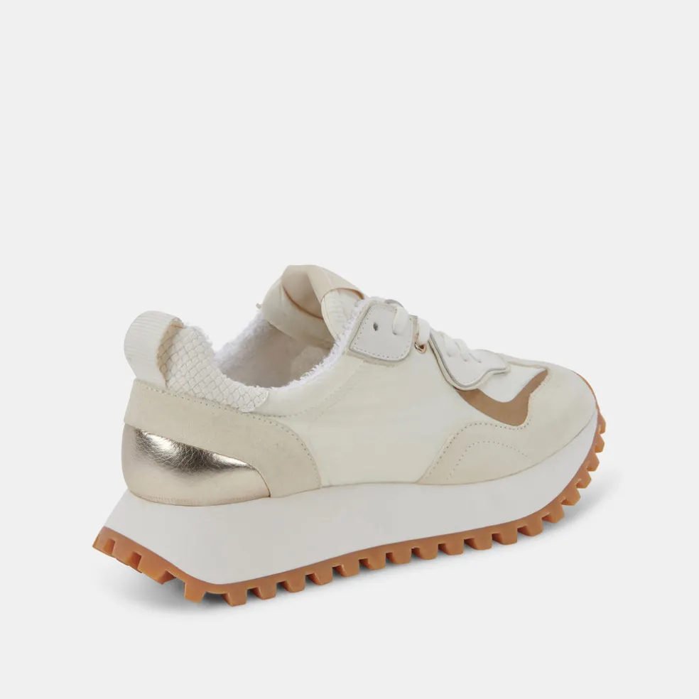 Dolce Vita X Greats Reubin Sneakers White Nylon