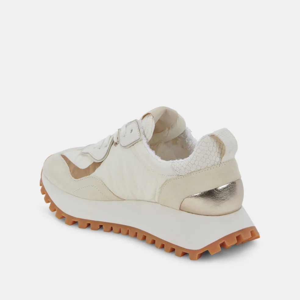 Dolce Vita X Greats Reubin Sneakers White Nylon