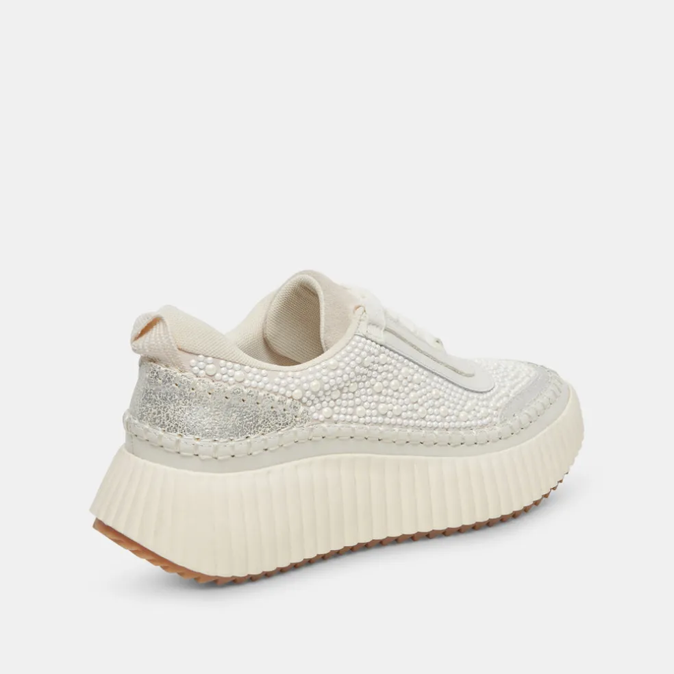 Dolen Pearl Sneakers Vanilla Pearls