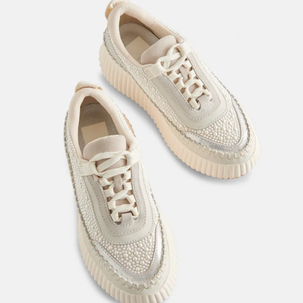 Dolen Pearl Sneakers Vanilla Pearls