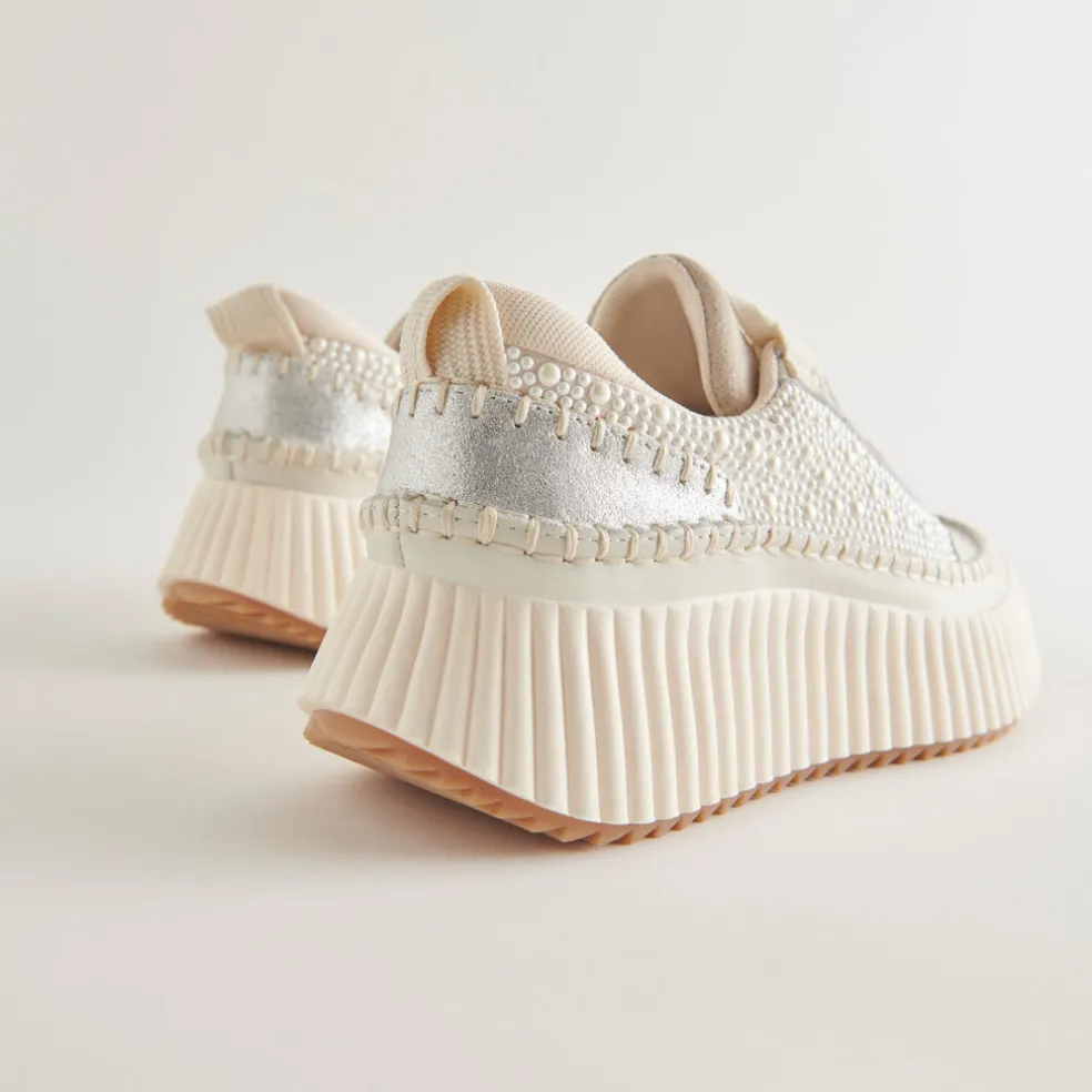 Dolen Pearl Sneakers Vanilla Pearls