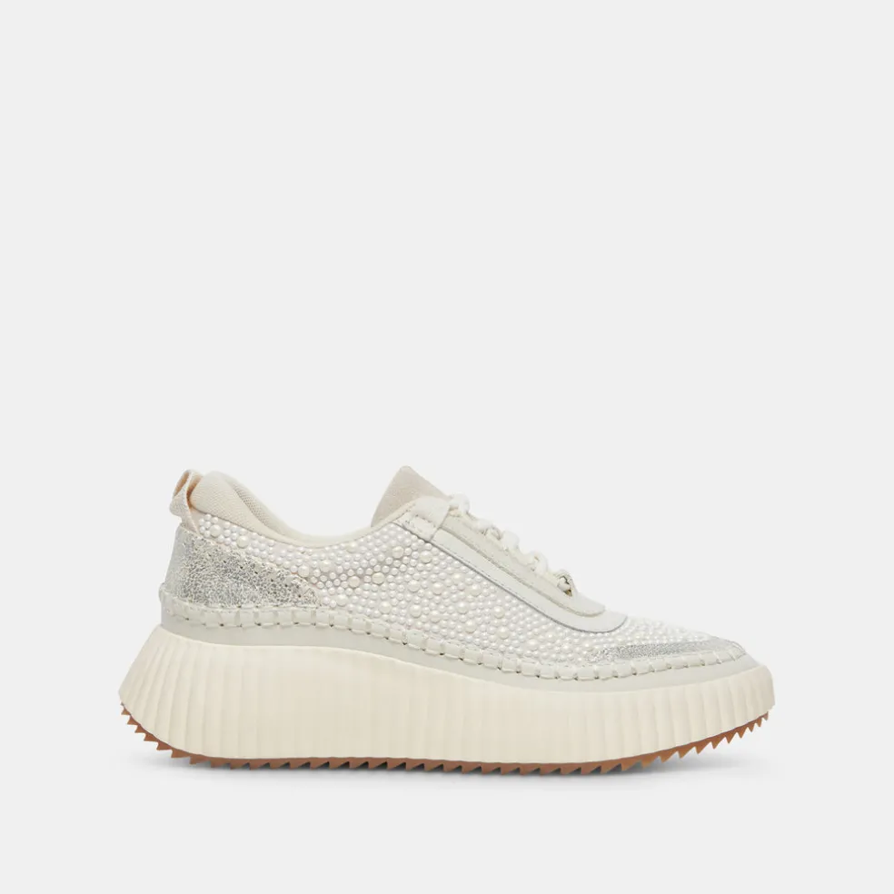Dolen Pearl Sneakers Vanilla Pearls